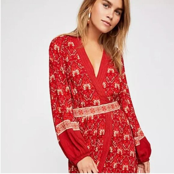 Spell & The Gypsy Jewel Soiree Copper Dress Size Large - Picture 3 of 11